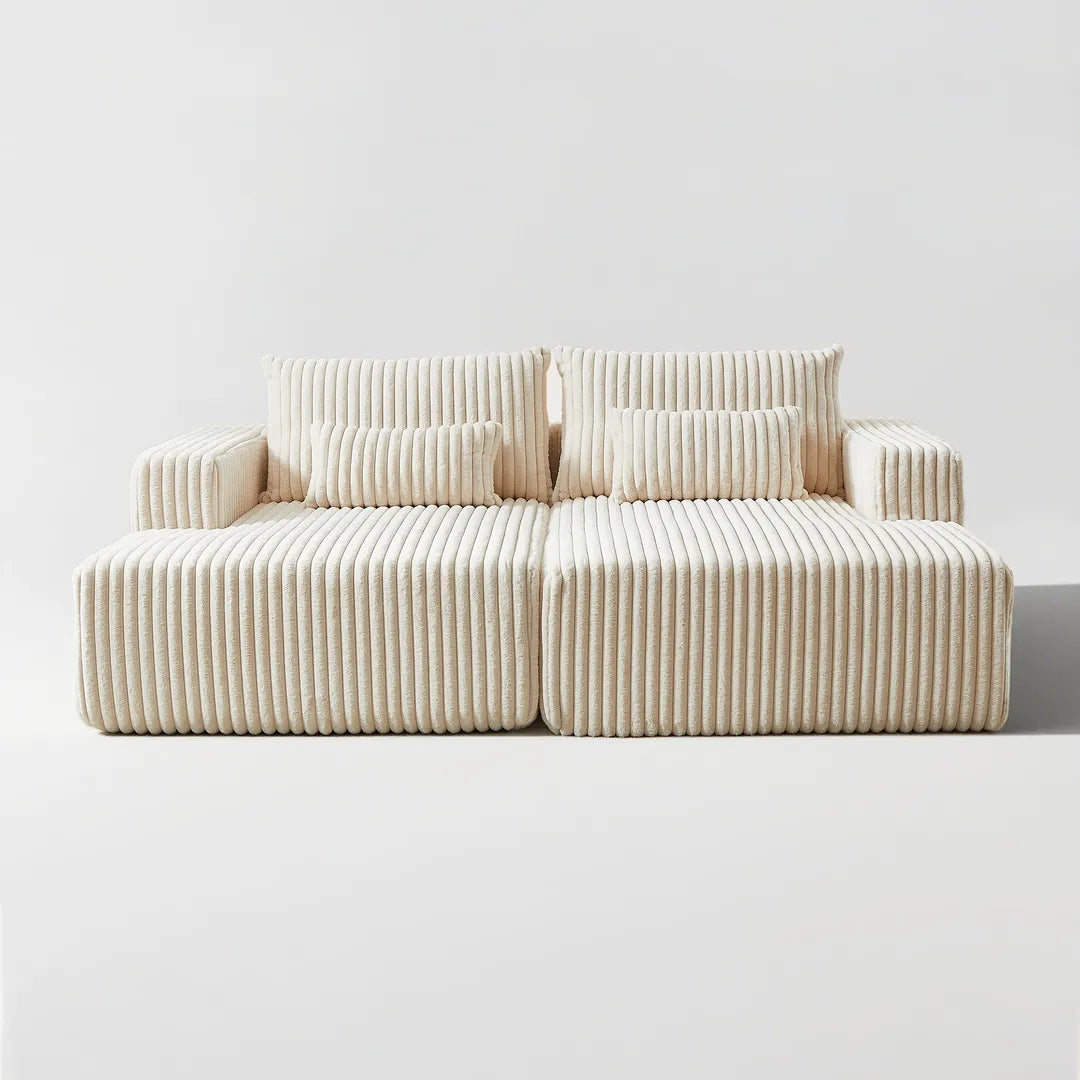 87" Boneless Sofa, Sleeper Couch