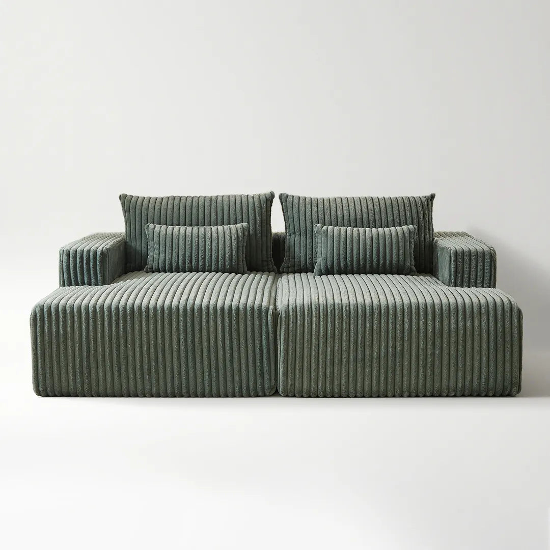 87" Boneless Sofa, Sleeper Couch