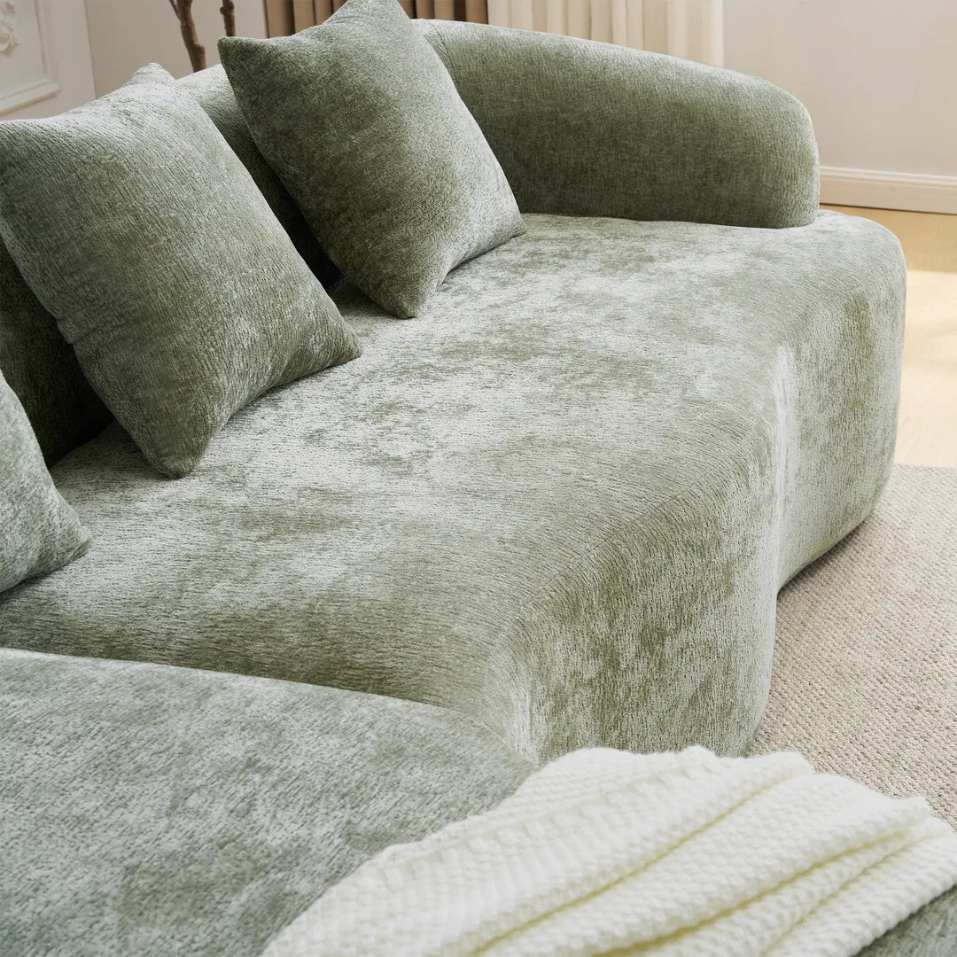 4 Seater Compression Couch Chenille