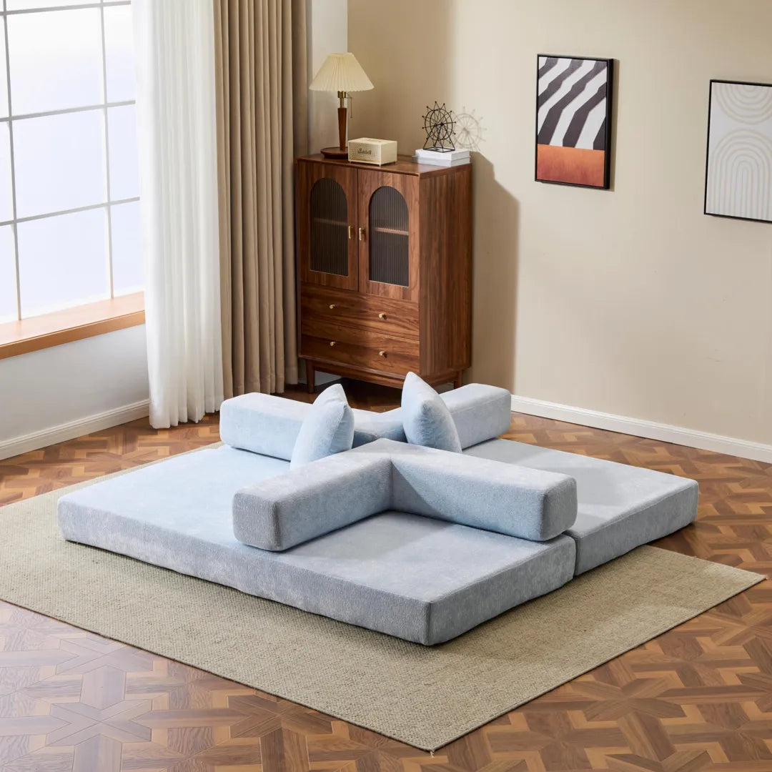 light blue(chenille)