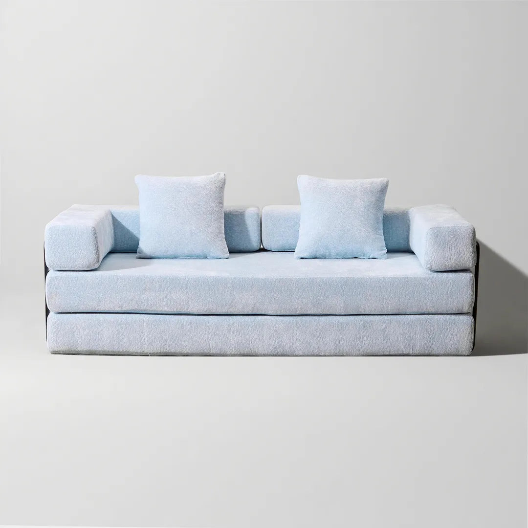 77" Sleeper Sofa Bed Chenille
