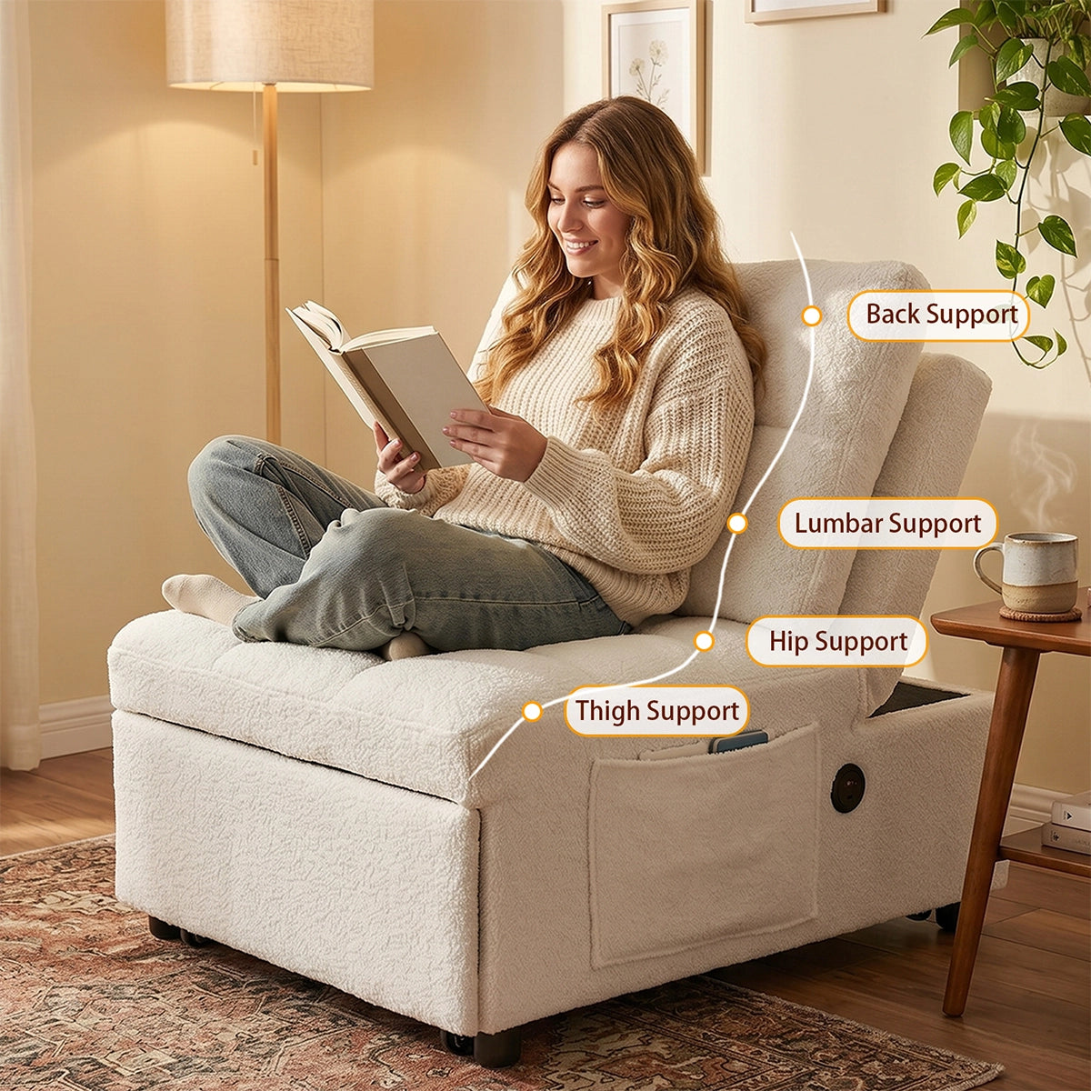 One seat, many ways to pause.