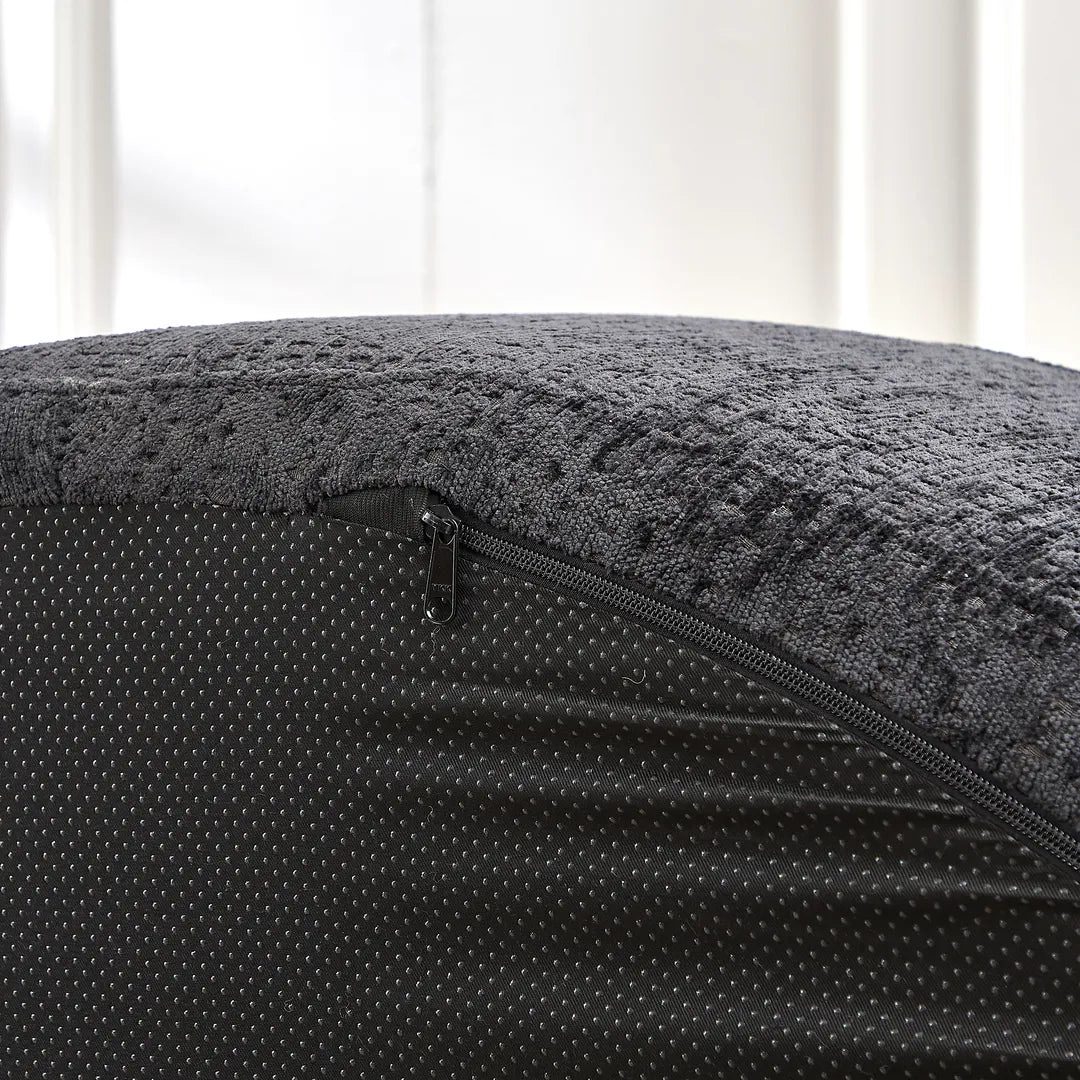 55" Oversized Round Chair Single Sofa