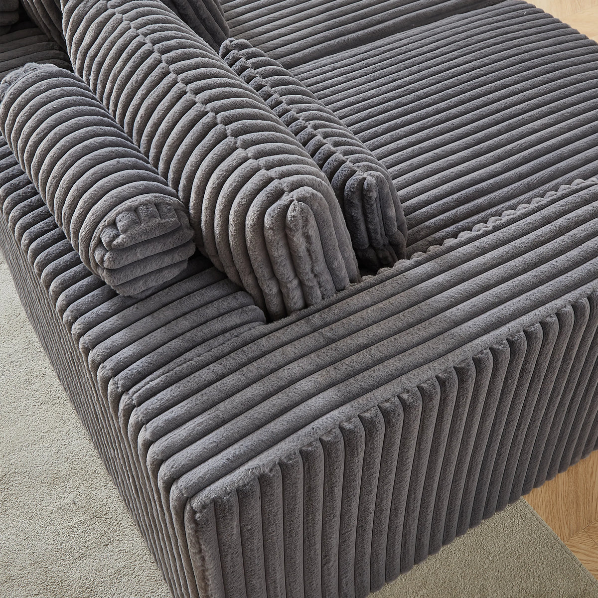 87" Boneless Sofa, Sleeper Couch