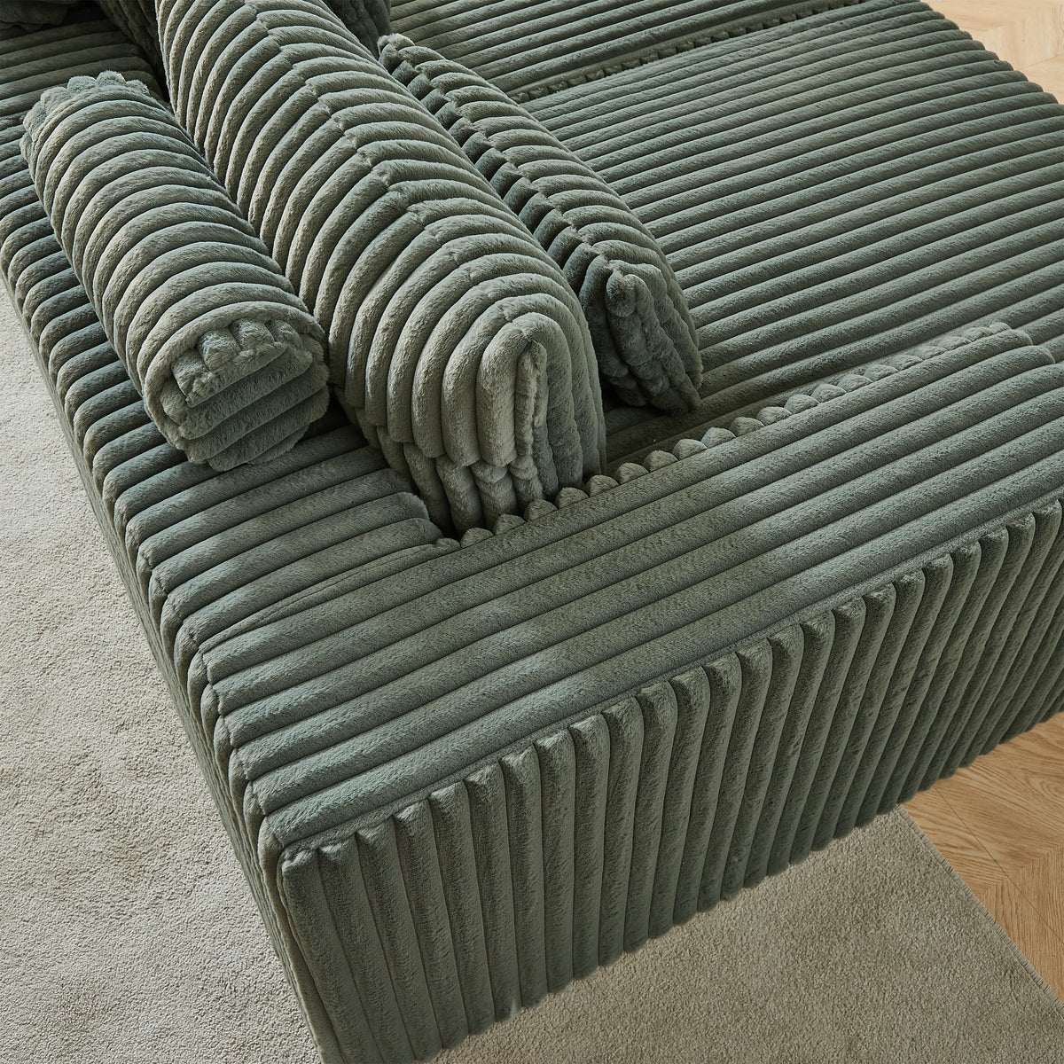 87" Boneless Sofa, Sleeper Couch