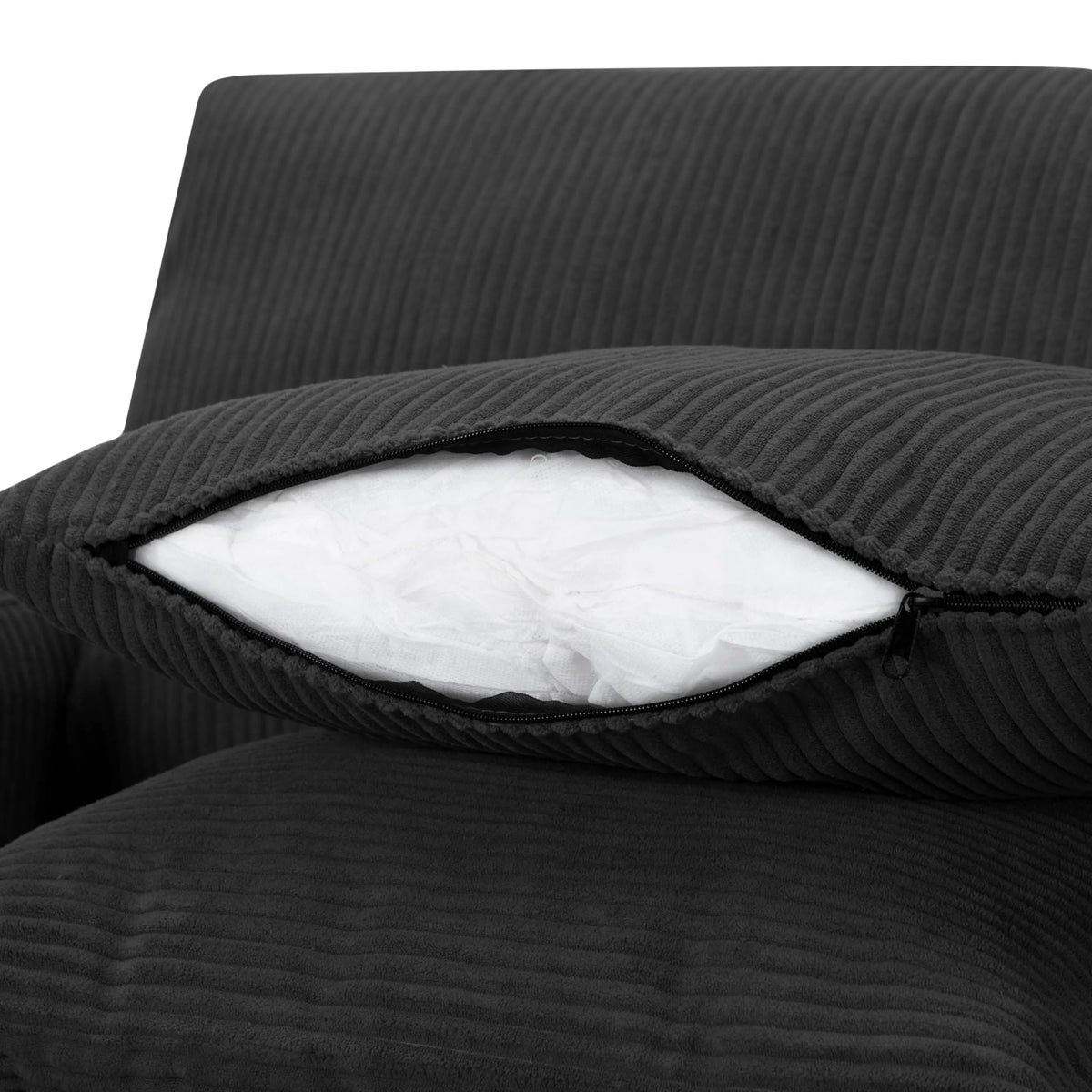 103.5” Loveseat Modular Sectional Sofa with Storage Ottoman
