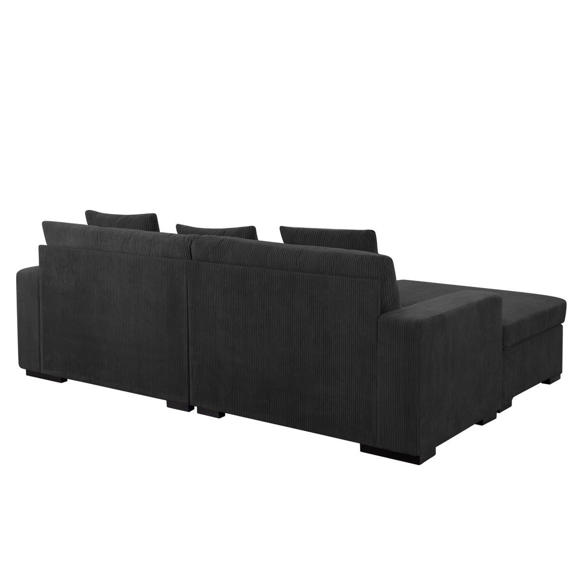 103.5” Loveseat Modular Sectional Sofa with Storage Ottoman