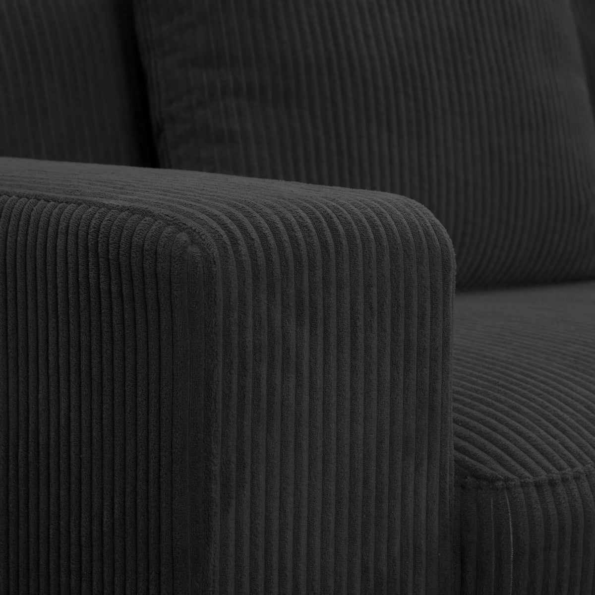 103.5” Loveseat Modular Sectional Sofa with Storage Ottoman