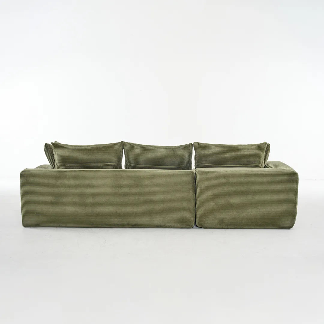 108" Large Cloud Modular Sofa with Deep Seat