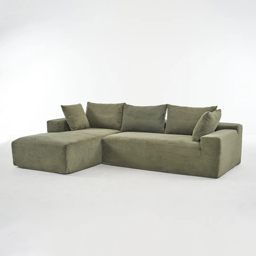 108" Large Cloud Modular Sofa with Deep Seat
